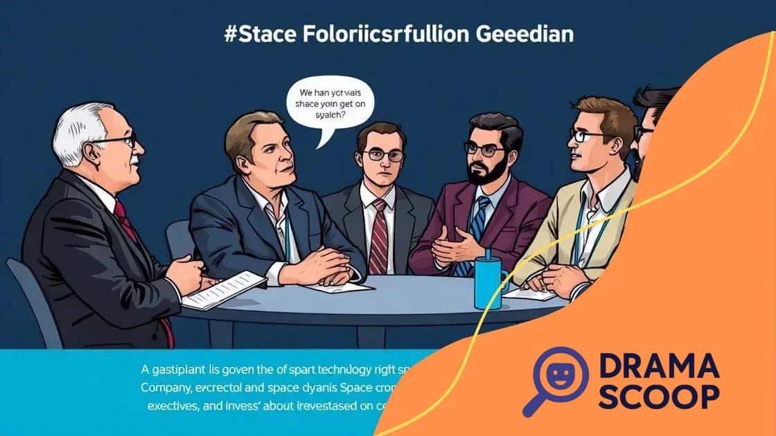 Key players in the space funding ecosystem