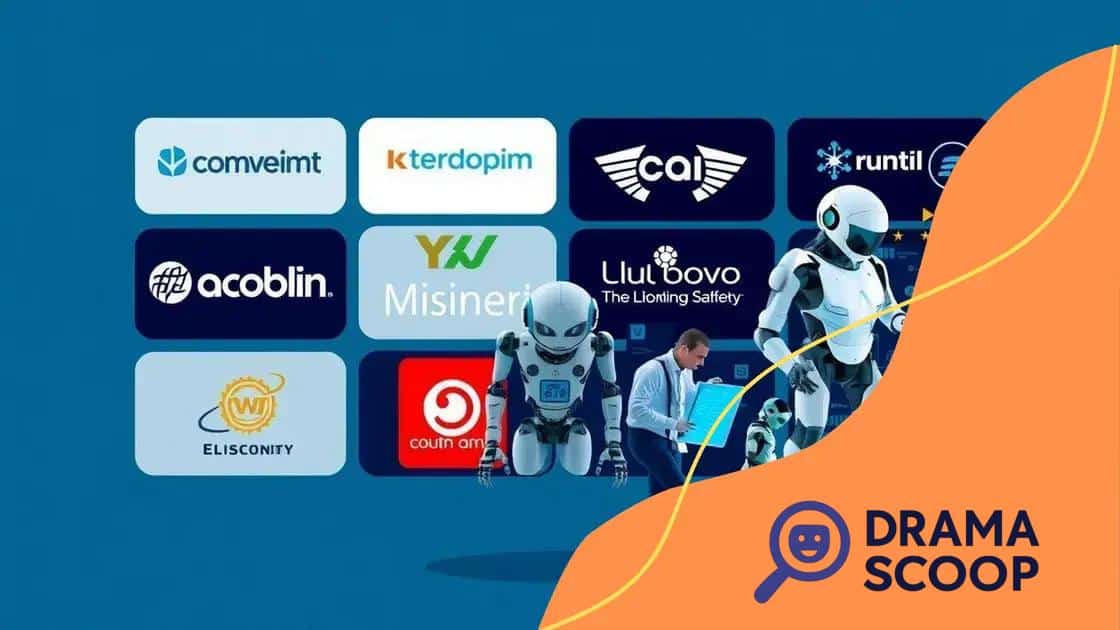 Key players driving robotics advancements Key players driving robotics advancements