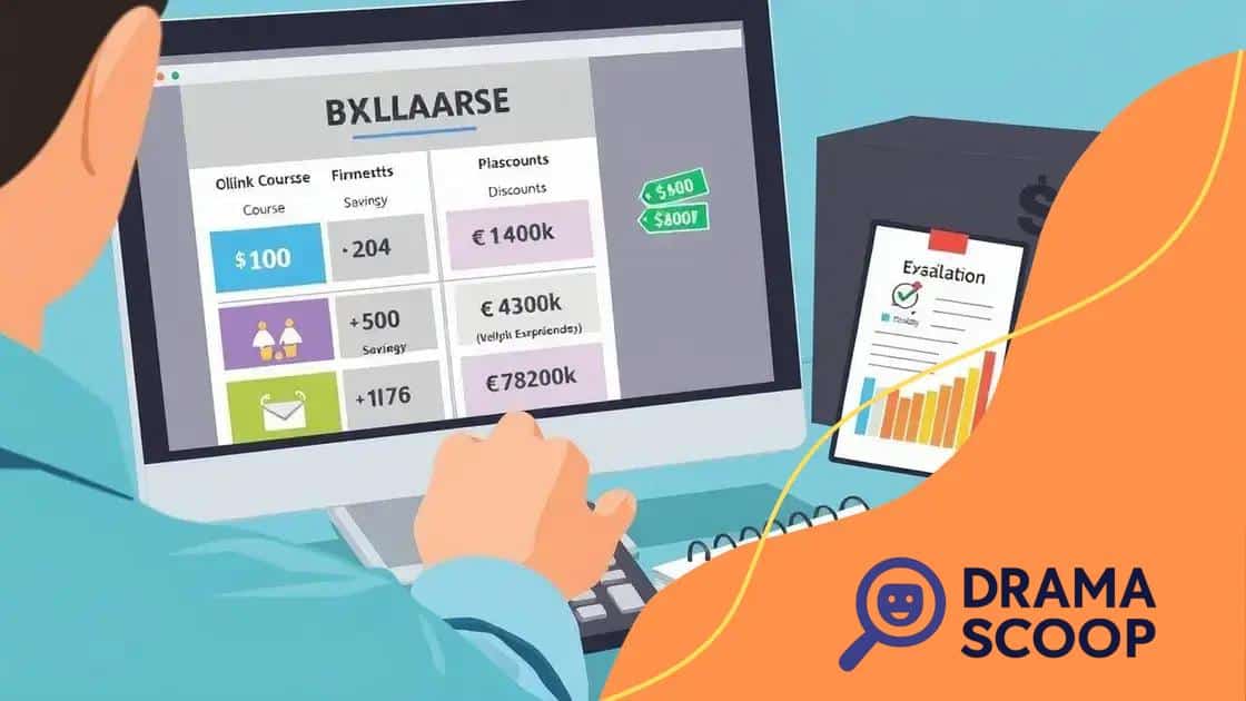 Maximizing your savings with online courses Maximizing your savings with online courses