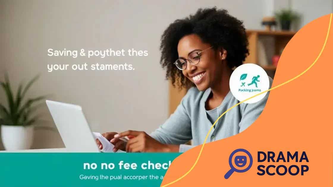 Benefits of choosing no fee checking