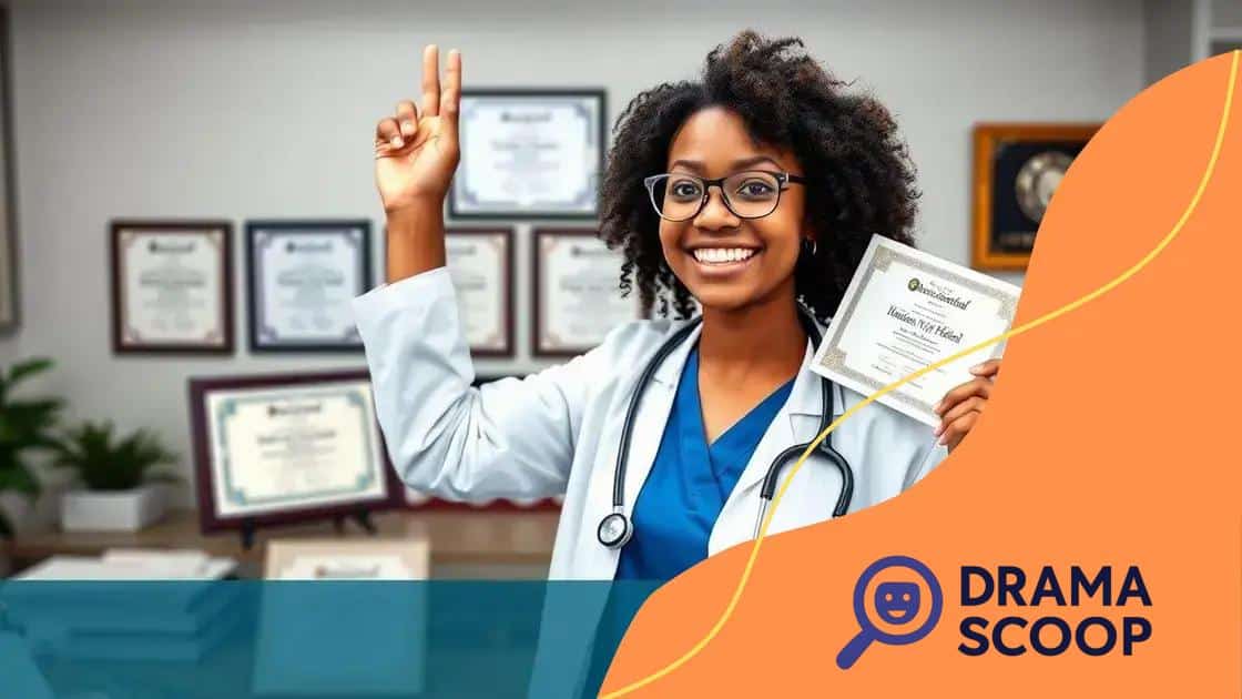 Career advancements through certifications