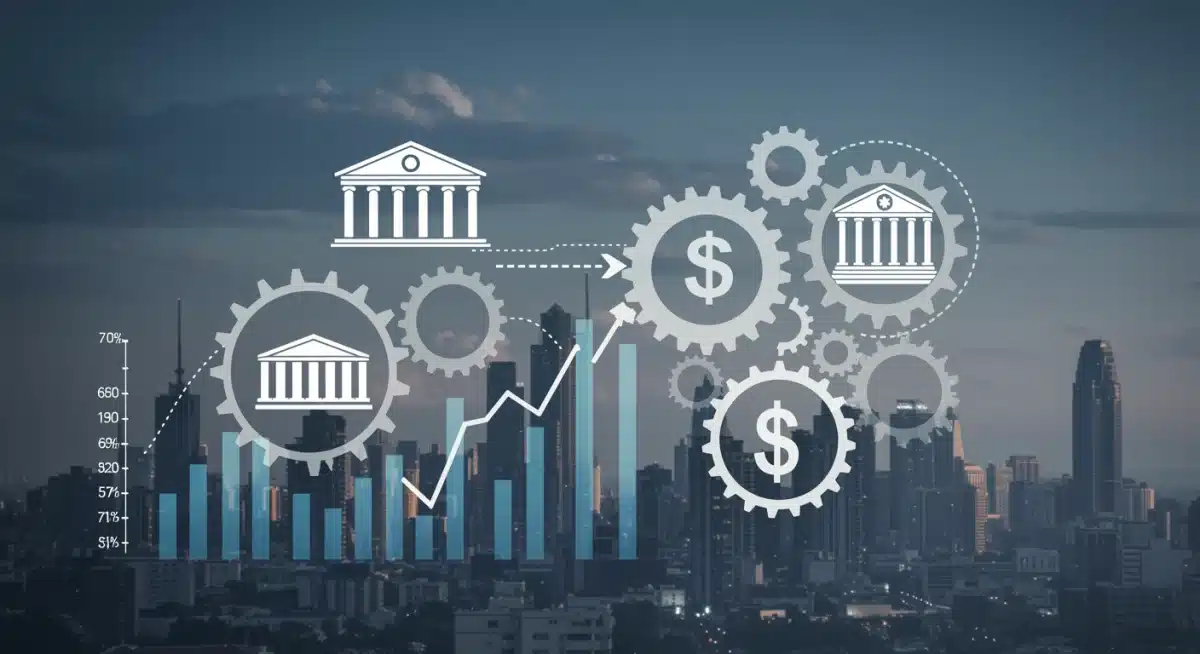 Fiscal and monetary policy interaction influencing economic stability and growth