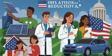 Families benefiting from Inflation Reduction Act programs in 2025