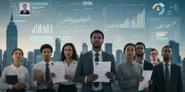 People researching 2026 unemployment benefits on a digital interface