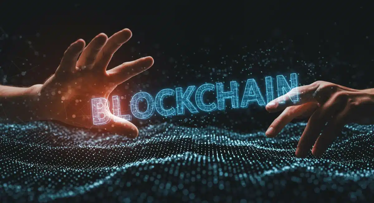 Blockchain network representing digital asset regulation and transparency