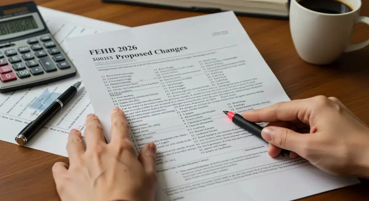 Reviewing FEHB 2026 proposed changes document