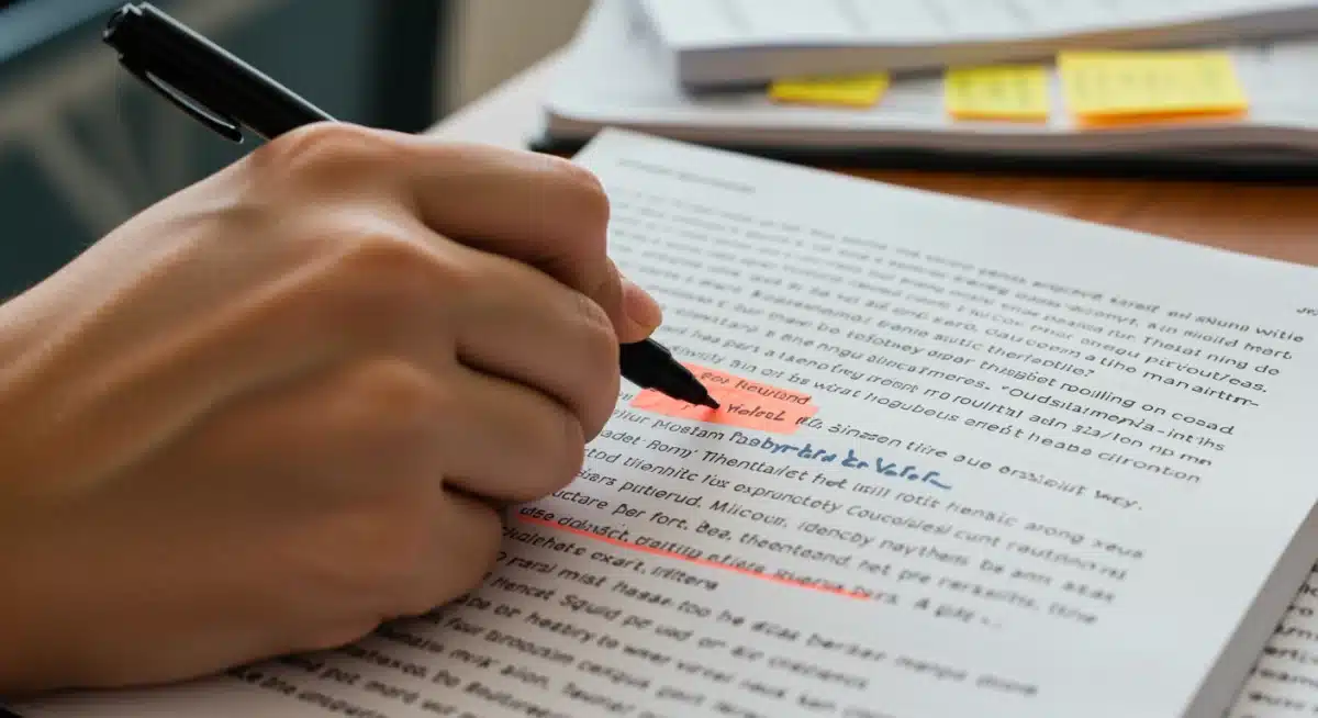 Revising and editing a college essay draft for clarity and impact