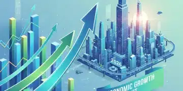Infographic showing 2026 economic indicators and growth projections